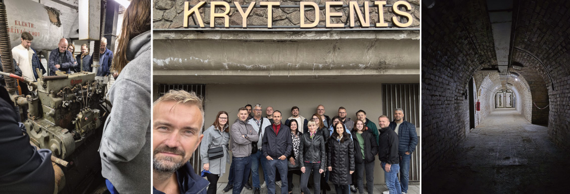 Exkurze Krytu Denis + stavby